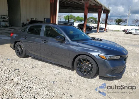 2024 Honda Civic Sport из США, поврежденный, VIN 2HGFE2F57RH568329